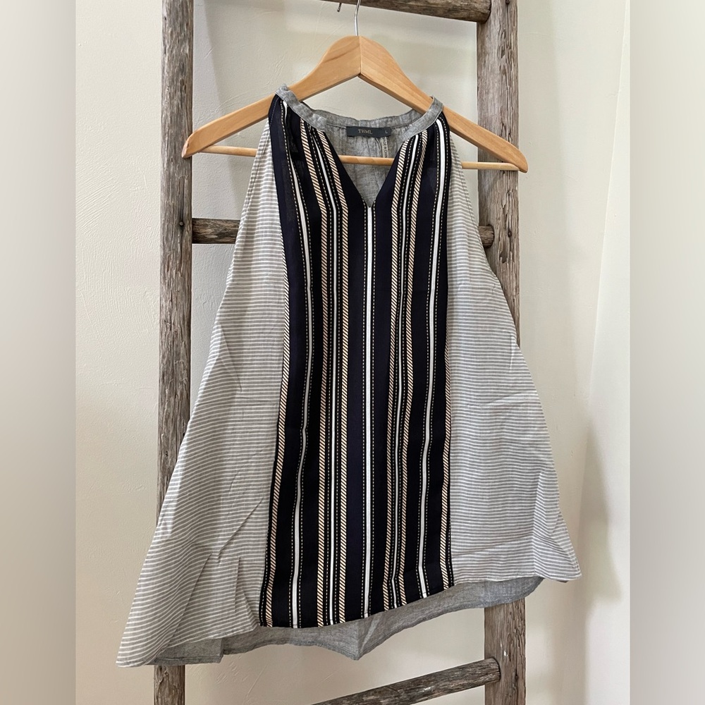 THML sleeveless pieced summer top